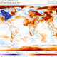 The forecast for the rest of the world on Thursday is...not cold. Image: Climate change Institute